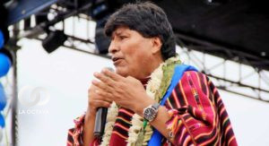Evo Morales, ex Presidente de Bolivia.