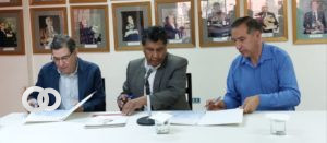 Firma de Acuerdo entre ambas instituciones.