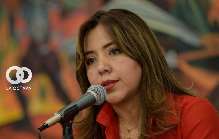 Gabriela Alcón, Viceministra de comunicación.