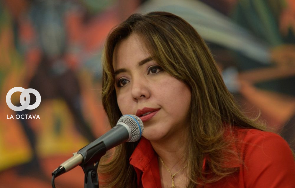 Gabriela Alcón, Viceministra de comunicación.