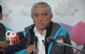 Iván Arias, Alcalde de La Paz. Foto. AMUN.