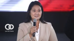 Keiko Fujimori, líder opositora peruana.