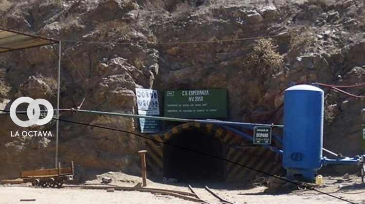 La mina Esperanza 1, ubicada en el distrito de Yanaquihua de Arequipa.