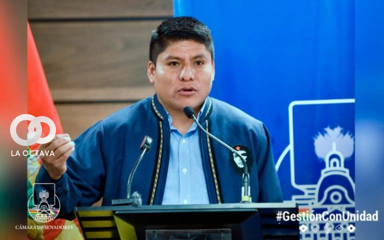 Leonardo Loza, Senador del MAS.