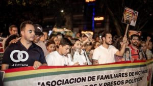 Marcha en Santa Cruz.