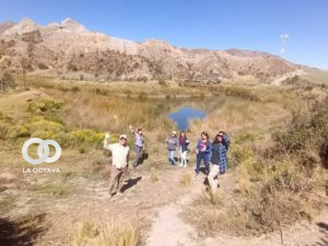 Grupos de paceños se movilizaron para registrar la biodiversidad. Foto: AMUN