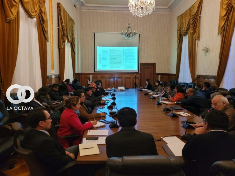 Reunión de autoridades de Gobierno para la propuesta que se llevará a la cumbre de la amazonia. Foto. Cancillería