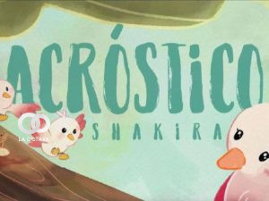 Acróstico, nuevo sencillo de Shakira. Foto: RRSS