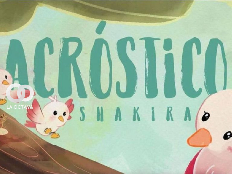 Acróstico, nuevo sencillo de Shakira. Foto: RRSS