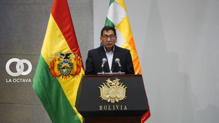 Rubén Méndez en su posesión como ministro. Foto: La Razón