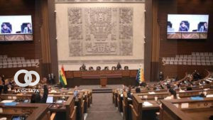 La Asamblea Legislativa Plurinacional trata en mesas técnicas el proyecto de Ley 381. Foto: Vicepresidencia del Estado