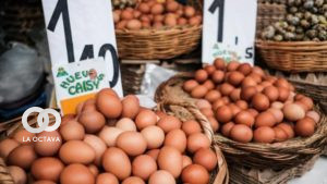 El precio del huevo se incrementó en los mercados. Foto: p7