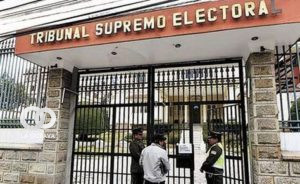 Tribunal Supremo Electoral. Foto:RRSS