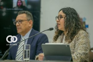 María Renée Castro, Ministra de Salud y Deportes. Foto: MDSyD