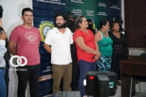 Algunos de los aprehendidos. Foto: Facebook Roberto Ignacio Ríos Sanjinés