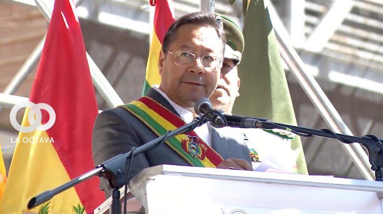 Luis Arce, Presidente de Bolivia, foto: Captura