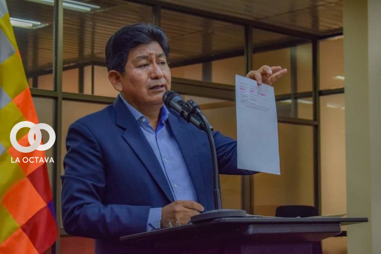 Edgar Montaño, Ministro de Obras Públicas, Servicios y Viviendas, foto: MOPSyV