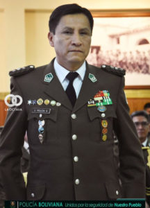 Coronel Ismael Villca, foto: RRSS