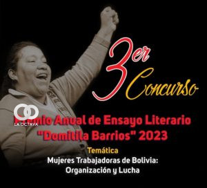 Premio Anual de Ensayo Literario "Domitila Barrios" 2023
