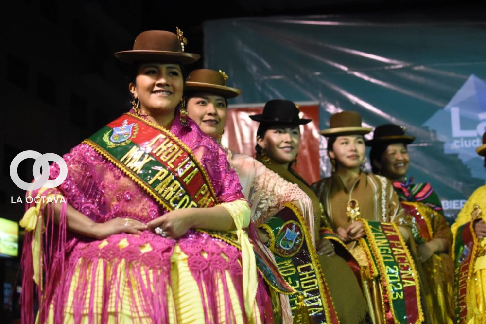 Cholita Paceña y Cholita Kurmi, foto: GAMLP 