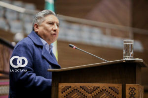 Rogelio Mayta, canciller de Bolivia. Foto: Ministerio de Relaciones exteriores