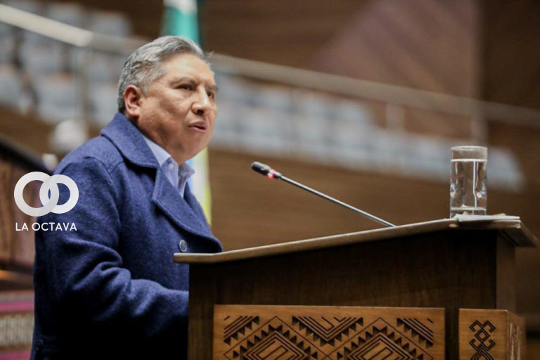 Rogelio Mayta, canciller de Bolivia. Foto: Ministerio de Relaciones exteriores