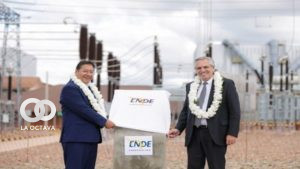 El electroducto parte del Memorándum de Entendimiento para el Intercambio de Energía Eléctrica entre Argentina y Bolivia. Foto: @CasaRosada