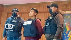 Diego Chávez, autor del doble asesinato. Foto: Policía Boliviana
