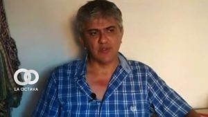 Gabriel Álvarez Rojas, padre de la diputada de Creemos, María Álvarez. Foto: Captura video