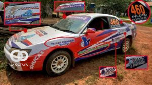 Motorizado de Juan Santos Cruz. Foto: P7