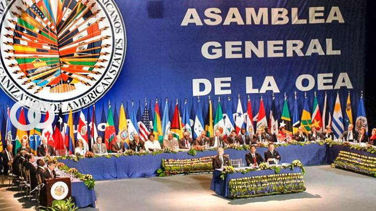 Una pasada Asamblea General de la Organización de Estados Americanos (OEA) Foto: RRSS