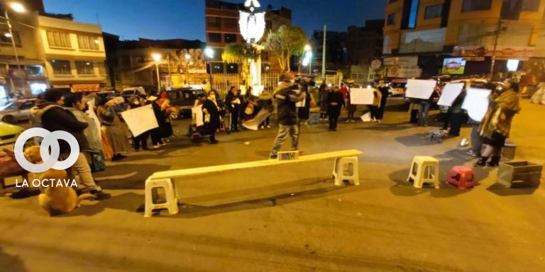 Vecinos de la zona Gran Poder en protestas