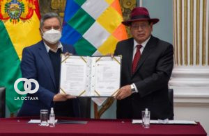 Convenio entre la Fundación del BCB y la Cancillería