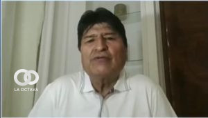Evo Morales, foto captura
