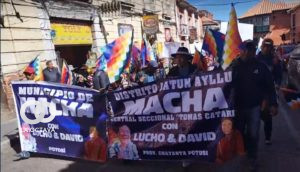 Marcha de apoyo, Foto captura