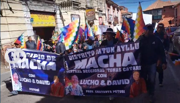 Marcha de apoyo, Foto captura