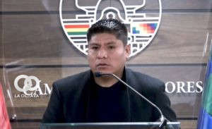 Leonardo Loza, Senador por MAS-IPSP, foto captura