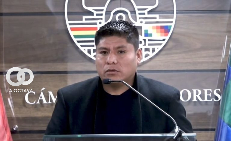 Leonardo Loza, Senador por MAS-IPSP, foto captura