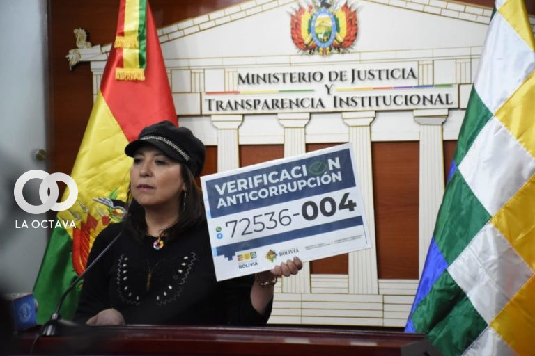 Susana Ríos Laguna, Viceministra de Transparencia Institucional y Lucha Contra la Corrupción, foto: La Voz de Tarija