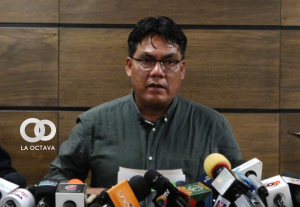 Héctor Arce, Diputado por MAS-IPSP, foto captura