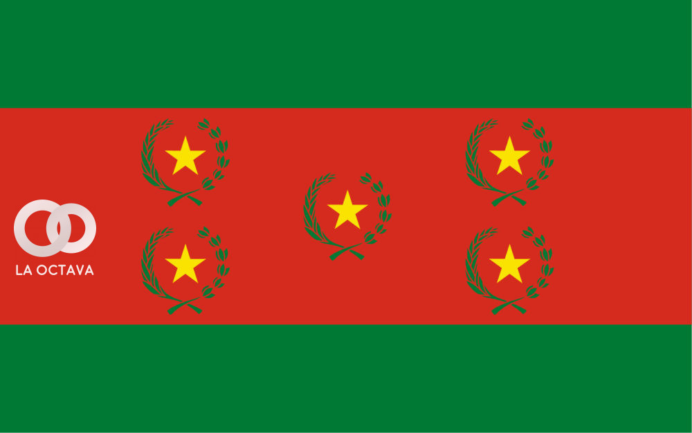 Primera bandera de Bolivia