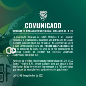 Comunicado: FBF