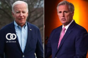 Joe Biden, Presidente demócrata de los EE.UU, Kevin McCarthy, líder Republicano. Foto: People