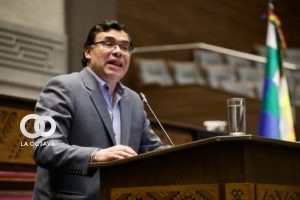 Jerges Mercado Suárez, Presidente de la Cámara de Diputados Bolivia, foto: CDB
