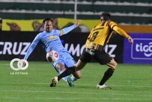 Clásico Paceño, foto La Razón