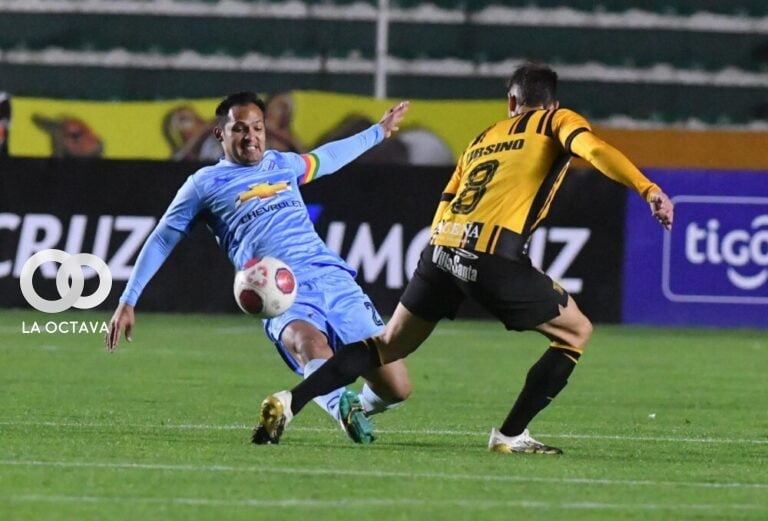 Clásico Paceño, foto La Razón