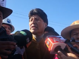 Evo Morales, ex Presidente de Bolivia, foto captura