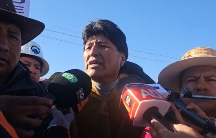 Evo Morales, ex Presidente de Bolivia, foto captura