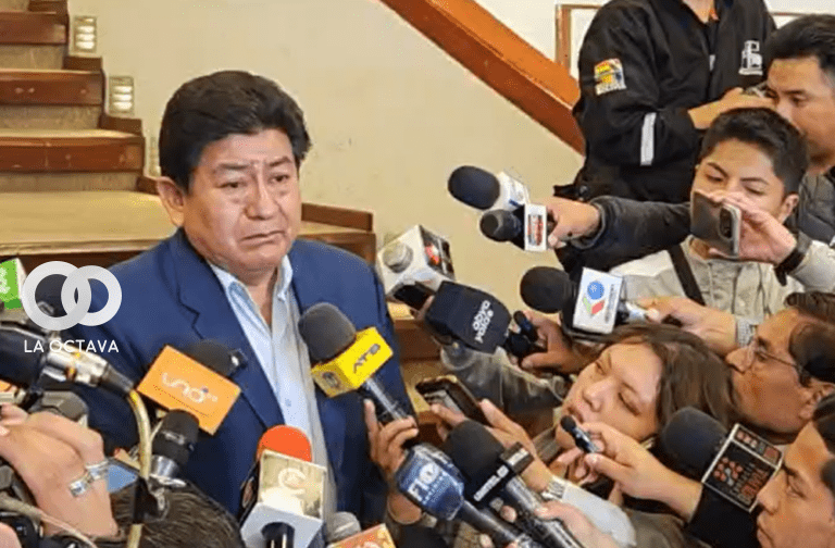 Édgar Montaño, Ministro de Obras Públicas, foto captura