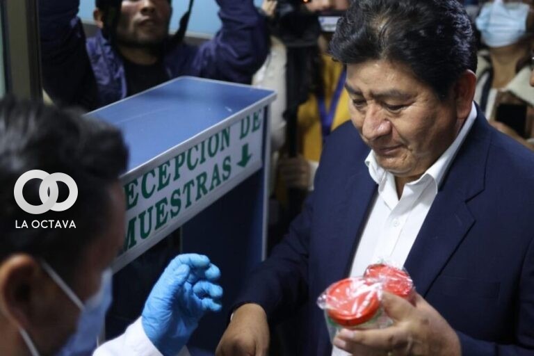 Edgar Montaño, Ministro de Obras Públicas, foto EFE